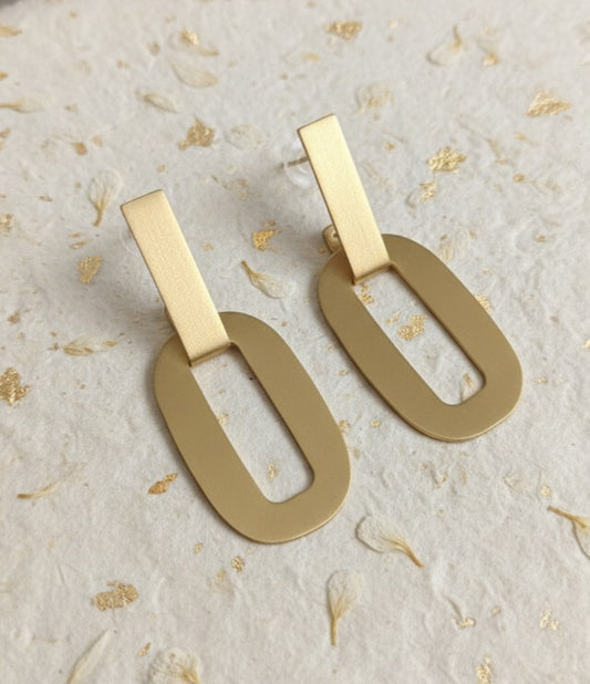 Zudio Handmade Brass Earrings