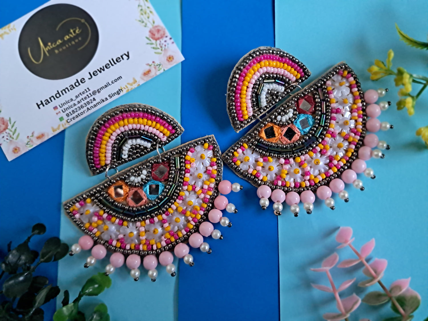 Handmade Beaded Earrings