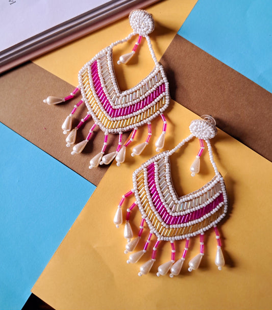 Katha Handmade Beaded Earrings