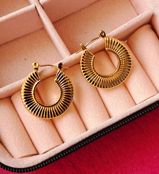 Adda Antitarnish Hoop Earrings