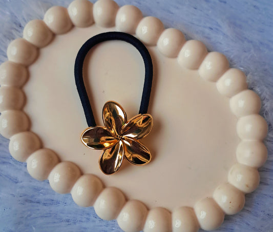 Flower Antitarnish Hair Ties