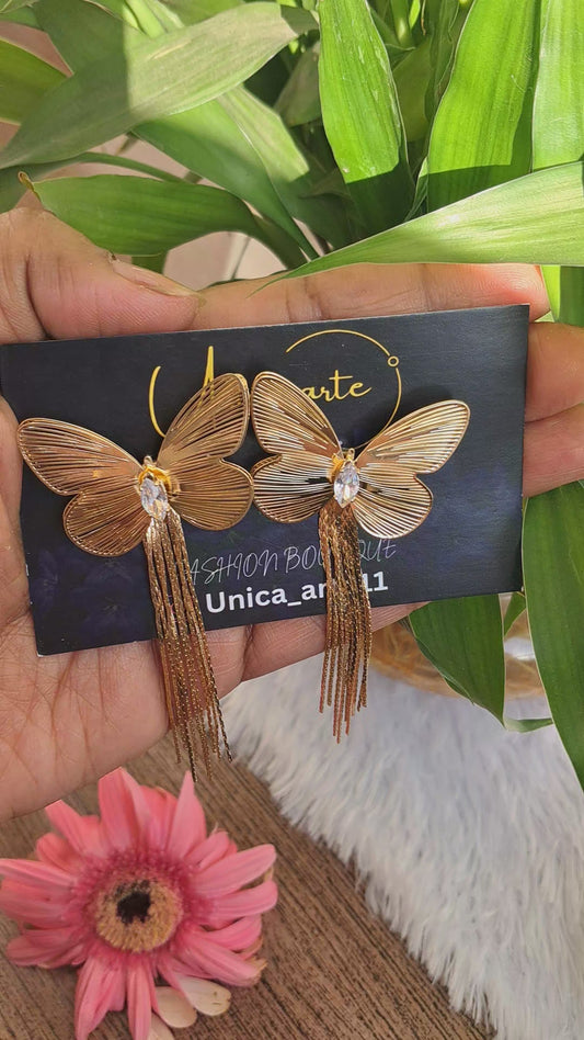 Statement Titli Drop Antitanish Earrings