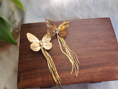 Statement Titli Drop Antitanish Earrings